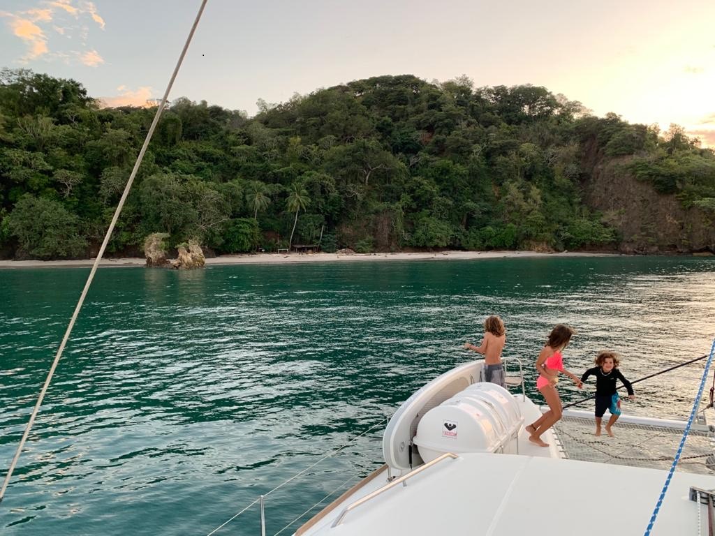 Private catamaran sailing Papagayo Guanacaste