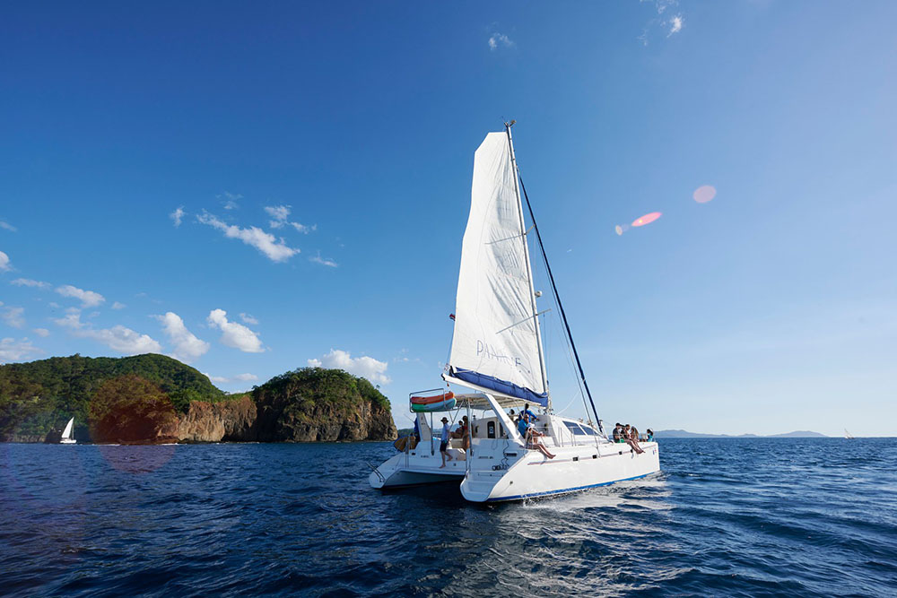 El Coco sailing catamaran